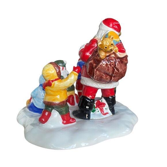 Dept 56 "Santa Comes to Town 1995” Original Snow Village Collection Christmas - Picture 6 of 15